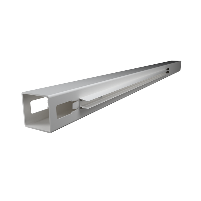 Think Fencing 127mm White PVC Line Post for 2340 x 1800mm Mystique Fence Panel