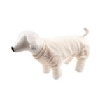 Dats 25cm Small White Teddy Fleece Dog Vest