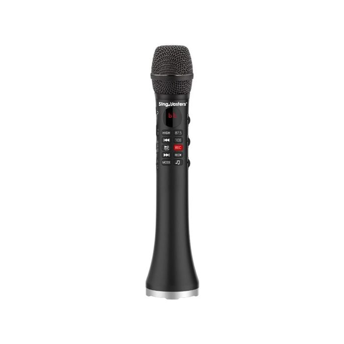SingMasters SM30 Handheld Portable CarPool Bluetooth Karaoke Wireless Microphone Speaker,Rechargeable,Recording