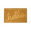 50 x 80cm Hello Coir Outdoor Mat