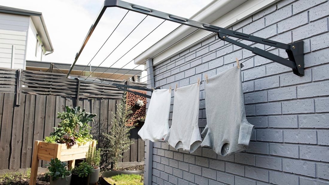 How To Install a Wall Mounted Clothesline Bunnings New Zealand