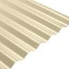 Fielders 2400mm 0.42mm BMT Colorbond Steel Classic Cream S-Rib Corrugated Steel Cladding