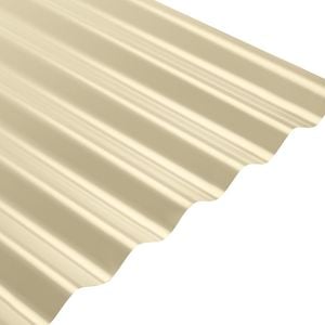 S-Rib Corrugated Steel Cladding 2400mm 0.42mm BMT COLORBOND steel Classic Cream