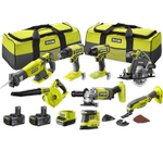 Ryobi 18V ONE+ 8 Piece Kit R18X8C142B