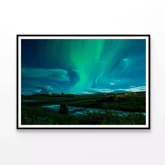 Bridge with River  Print 100% Australian Made 90x60cm  (Poster)