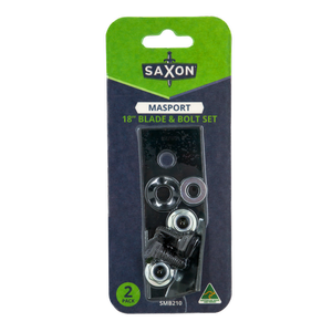 Saxon 18” Mower Blade & Bolt Set Suits Masport
