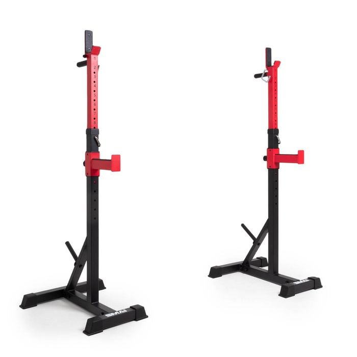 SMAI Portable Squat Stand Red Black (Pair) Red Black