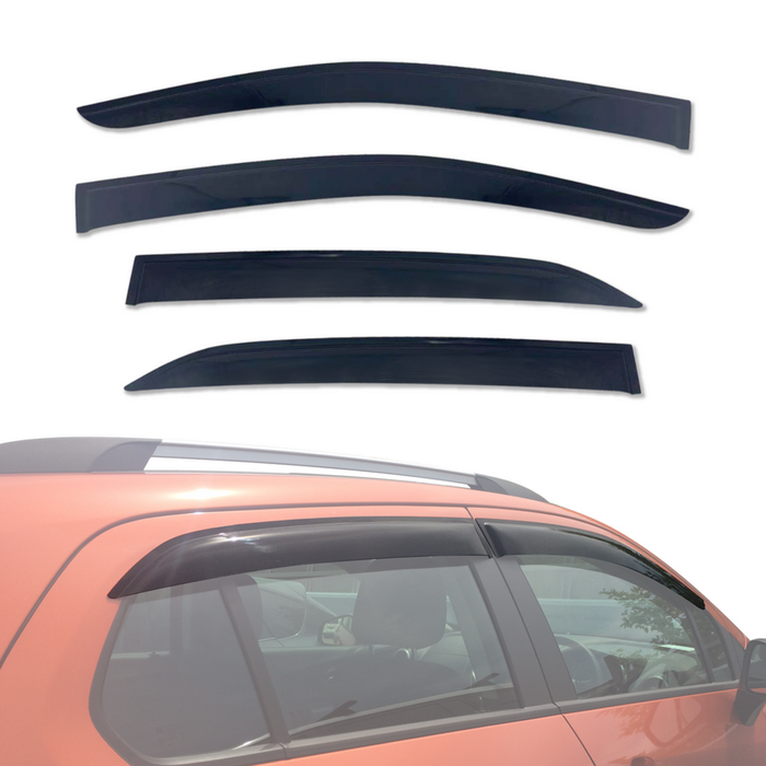 AUSGO Weather Shields for Holden Trax TJ Series 2013-2020 Weathershields Window Visors Wind Deflectors