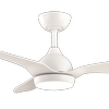 Fanforce Revo 52" Dc Ceiling Fan With Remote Control And Led Light- Powerful 35w Motor
