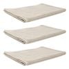 3x Bas Phillips Cairo Ribbed Towel Collection Cotton Bath Mat 78x48cm Desert