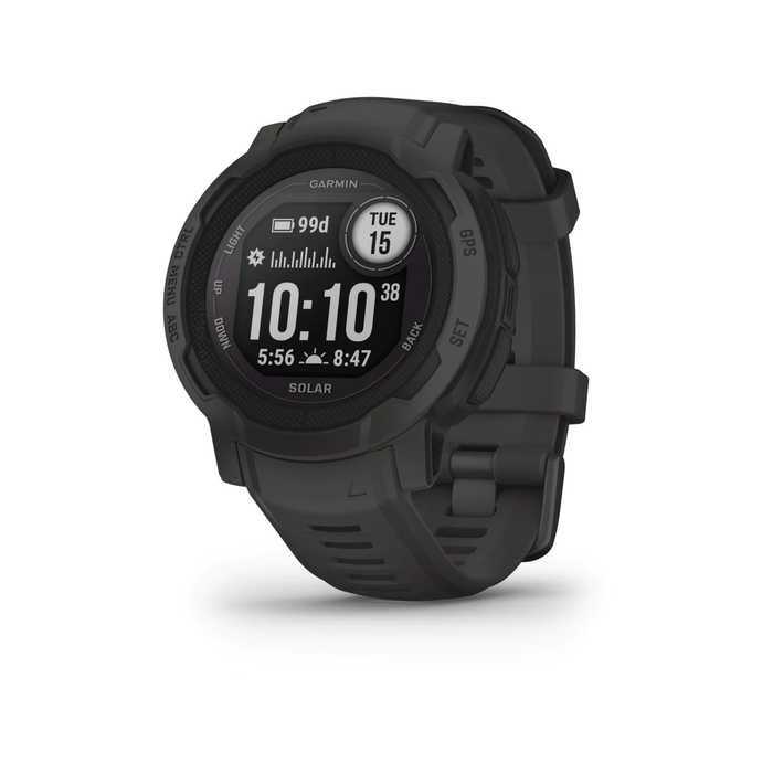 Garmin Instinct 2 Solar GPS Smart Watch - Graphite