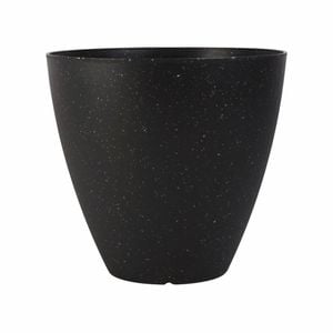 Northcote Pottery 48cm Black Terrazzo Self Watering Pot