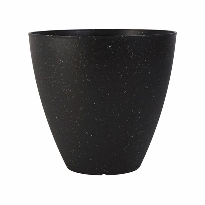 Northcote Pottery 48cm Black Terrazzo Self Watering Pot