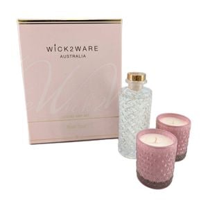 More Than Party Scented Candle & Diffuser Luxury Gift Set Rose Oud