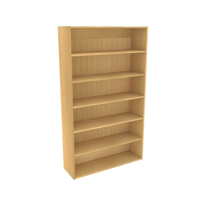 Lugna 1536 x 900 x 280mm Sand 5 Shelf Storage Cabinet