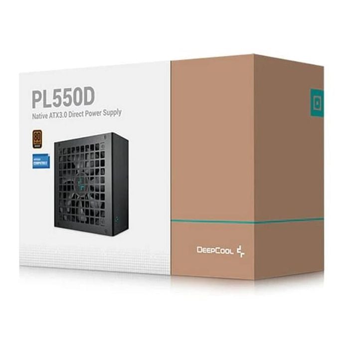 Deepcool Pl550d 550w 80+ Bronze Atx Power Supply [r-pl550d-fc0b-au-v2]