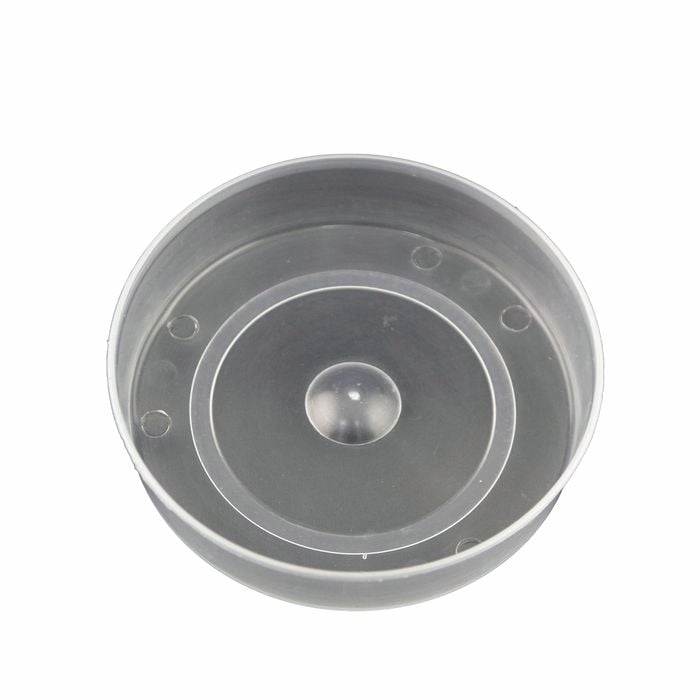 Garden City Plastic Black Grow Pot Saucer - Clear 129mm
