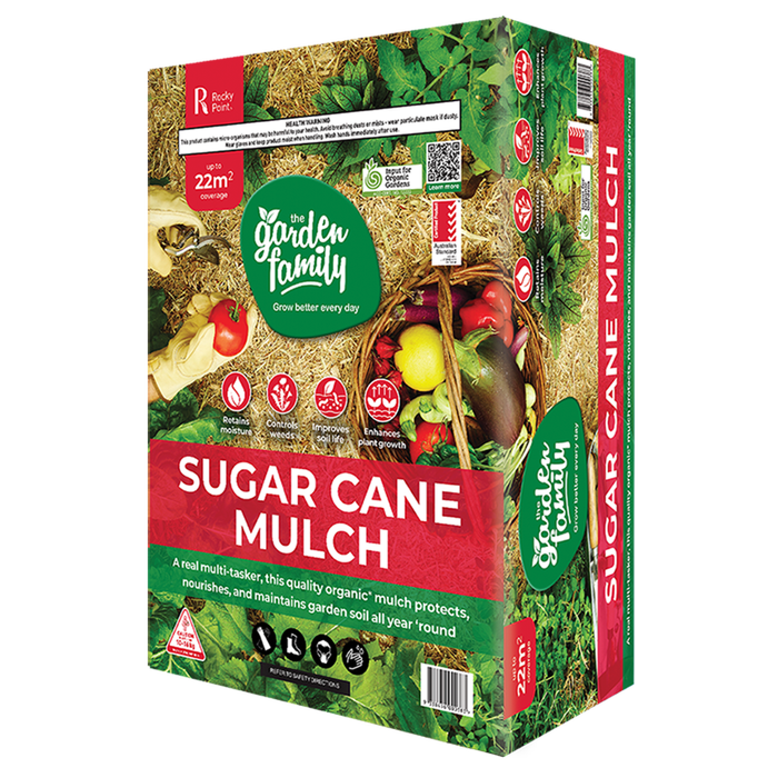 The Garden Family 22m2 Sugar Cane Mulch