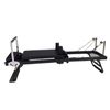 TOPONE Foldable Steel Frame Pilates Reformer Machine Perfect for Home Workouts - Beige/Black - Black