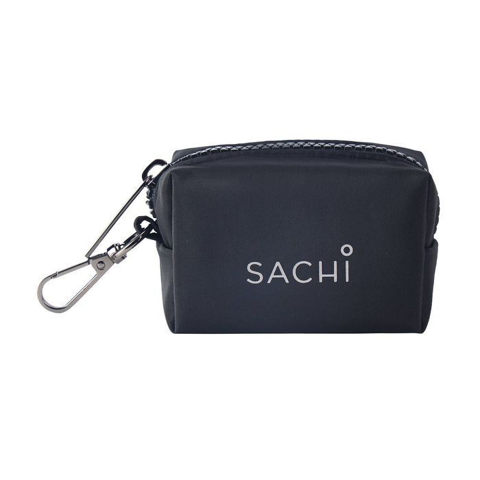 Sachi Puppack Portable Waste Bag Holder - Black
