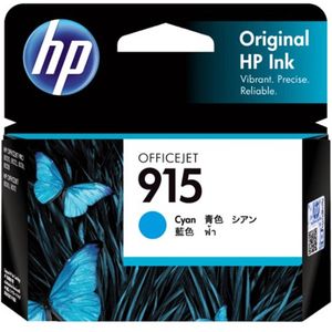 HP GENUINE Original HP 915 Cyan Ink Cartridge Toner Officejet 3YM15AA