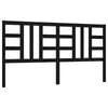 vidaXL Bed Headboard Bed Header Bedroom Furniture Black 186 cm