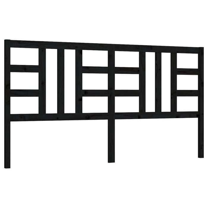 vidaXL Bed Headboard Bed Header Bedroom Furniture Black 186 cm