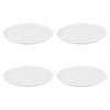 Ladelle Flinders Set of 4 Plates - White