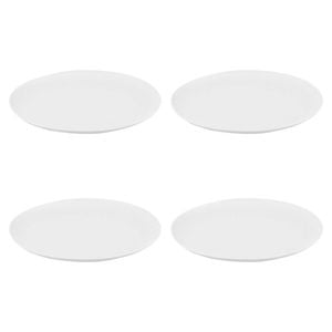 Ladelle Flinders Set of 4 Plates - White