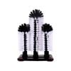 Trenton Tall Centre Triple Brush Glass Cleaner