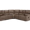 Caetlin PU Leather Recliner Sofa Set - Brown