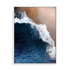 Artey | From Above 8 - Framed Canvas - White Frame - 60 x 80cm