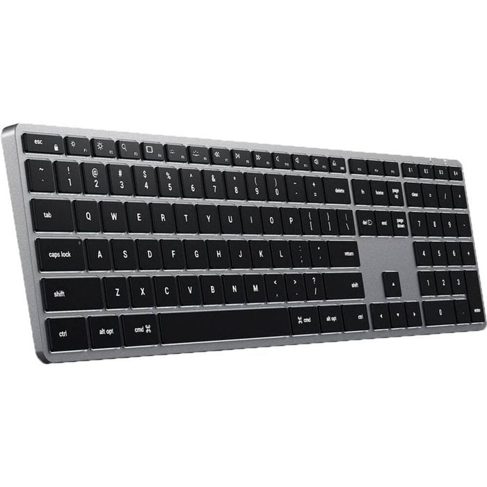 Satechi Slim X3 Bluetooth Backlit Keyboard, Space Grey - St-btsx3m