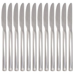 Tondo Stainless Steel Dinner Knives - 23cm - Pack of 12