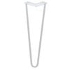 Taskmaster 400 x 12mm White Steel Hairpin 2 Leg