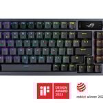ASUS ROG Azoth: OLED Gaming Keyboard - 75 Keys, Black