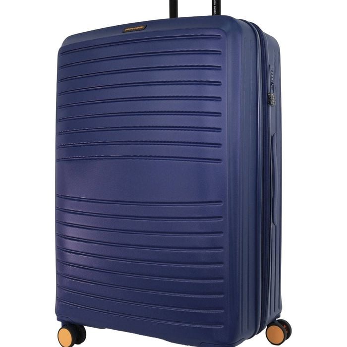 Pierre Cardin Classic Medium 113l Hard Shell Case Suitcase Travel Luggage Navy