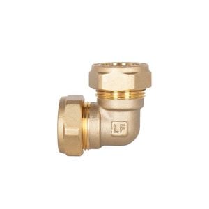 Instantor - 20mm FI Brass Compression Elbow LF