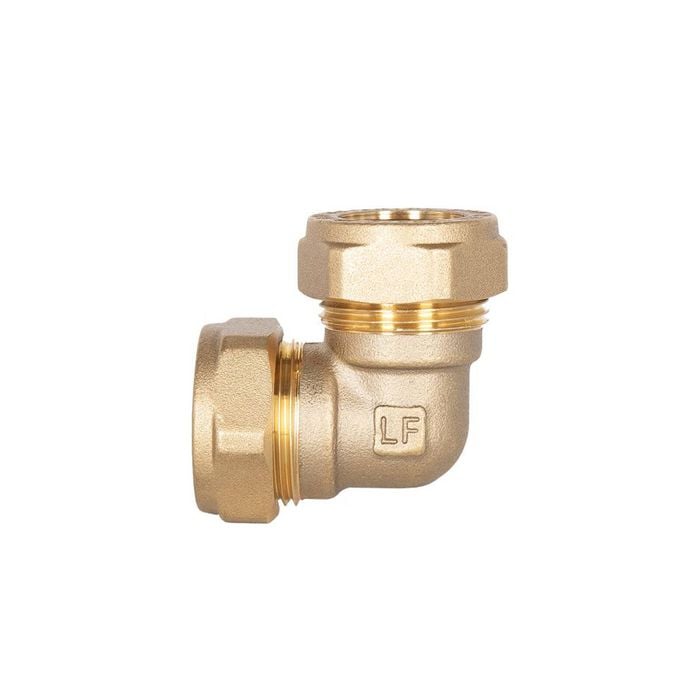 Instantor - 20mm FI Brass Compression Elbow LF