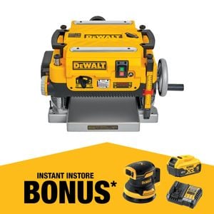 DEWALT 330mm 1800W Corded Thicknesser DW735-XE