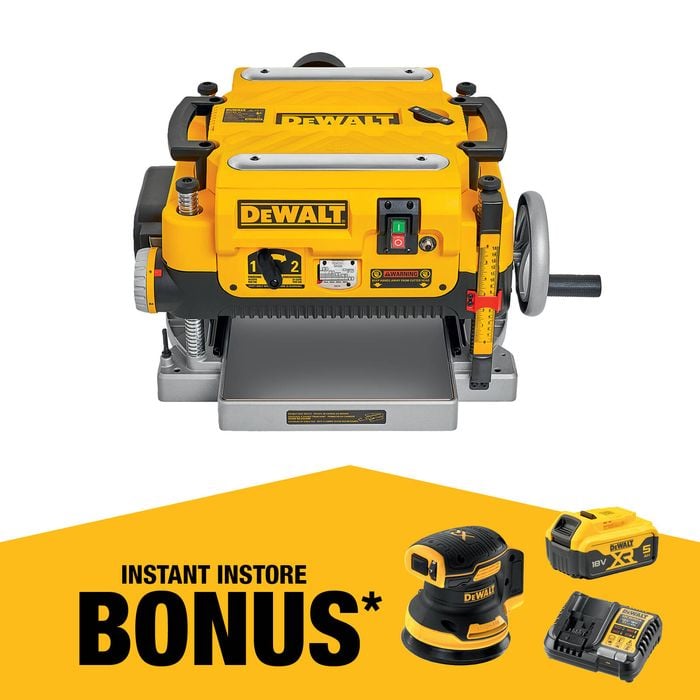 DEWALT 330mm 1800W Corded Thicknesser DW735-XE