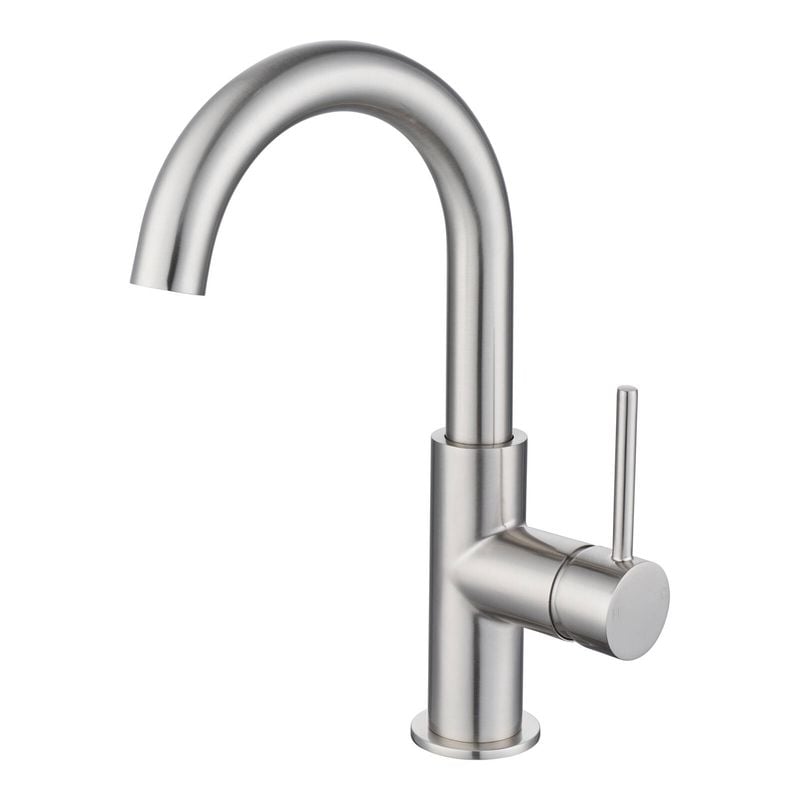 Mondella Resonance 25mm Brushed Nickel Swivel Basin Mixer