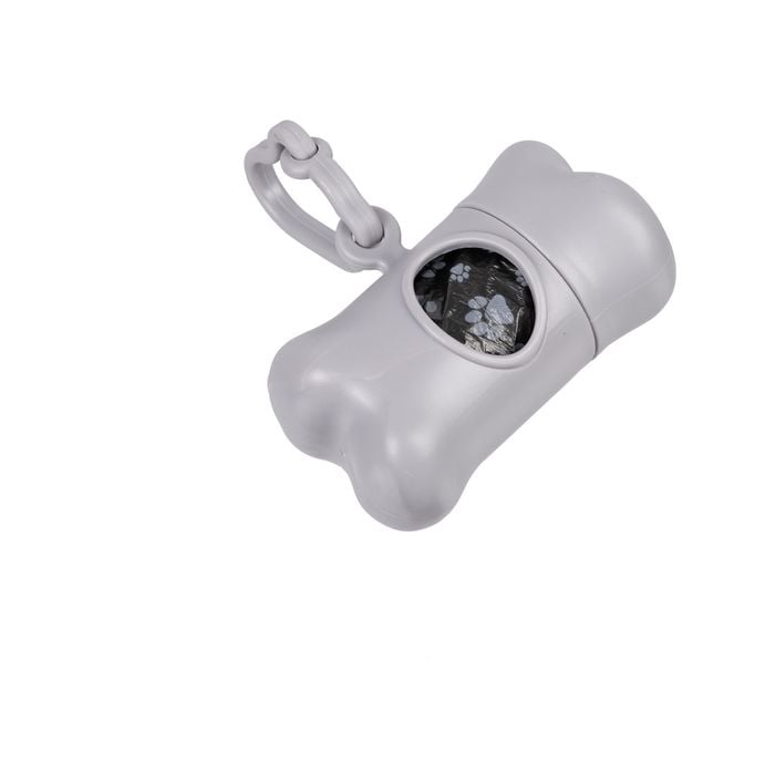 Happy Tails Pet Waste Bag Holder With Roll