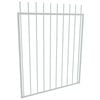 ProtectorAl 975 W x 1200mm H Pearl White Aluminium Picket Top Pool Gate