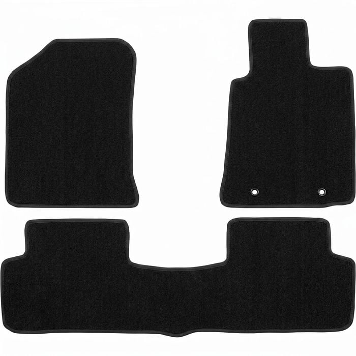 For Toyota Corolla ZZE122R 12/2001-04/2007 Custom Black Car Carpet Floor Mats