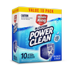 White King 10pk 50g Power Clean In-Cistern Bleach & Blue Blocks