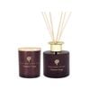 Scented Candle & Reed Diffuser Set - 130g - Cinnamon & Orange - Warm Spiced Festive Scent Long Burn
