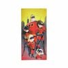 Kids Fun Theme Cotton Beach Towel 70 X 140 Cm The Incredibles