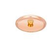 Matfer Bourgeat Lid - Copper, Brass Handle, 90mm