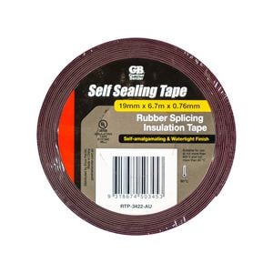 Gardner Bender 19mm x 7m Rubber Splicing Insulation Tape